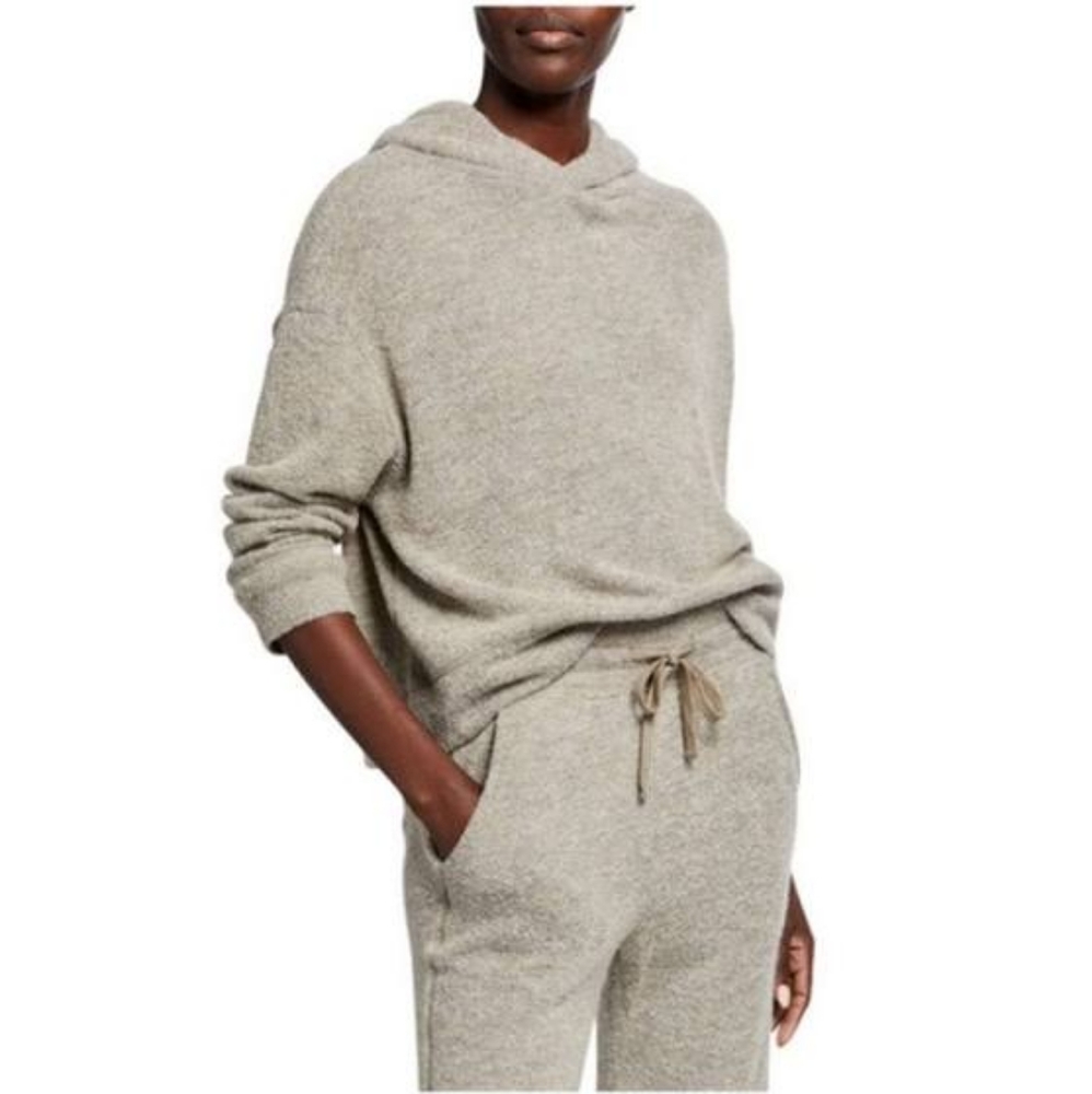 Vince Women's NWT Vince Textured Hoodie Sweater -